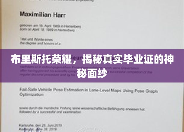 布里斯托荣耀，一探究竟毕业证的神秘面纱