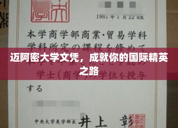 迈阿密大学文凭，铺就你的国际精英之路