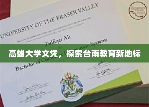高雄大学文凭，探索台南教育新地标
