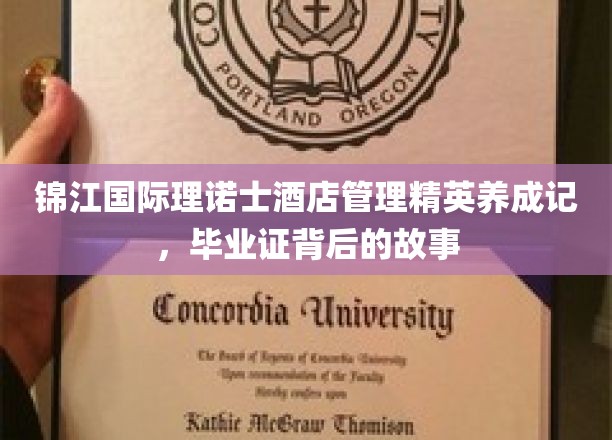 锦江国际理诺士酒店管理精英养成记，毕业证背后的故事