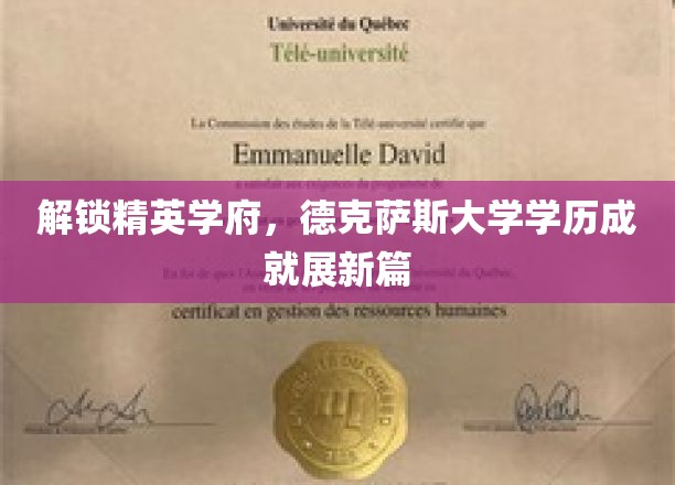 德克萨斯大学精英教育新篇章，学历成就引领未来征程