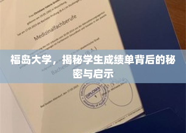 解码福岛大学成绩单，揭秘学子成长轨迹与未来启示