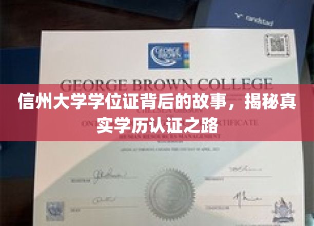 探寻信州大学学位证背后的传奇，揭秘学历认证的奥秘之旅