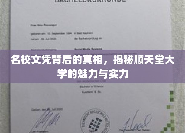 名校光环下的真实力量，探秘顺天堂大学的卓越魅力与学术底蕴