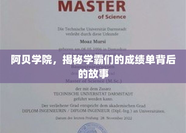 阿贝学院学霸风云，揭开成绩背后的励志篇章