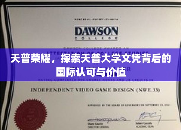 解码天普荣耀，国际视野下的大学文凭价值探秘