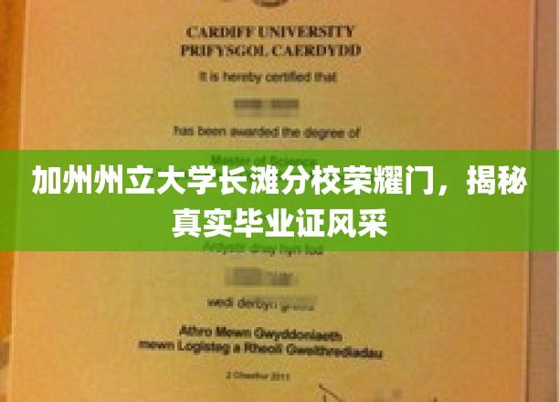 加州州立大学长滩分校荣耀门，揭秘真实毕业证风采