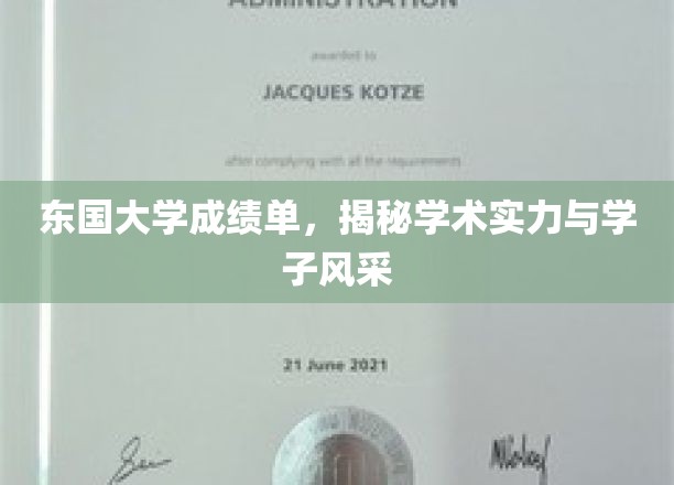 解码东国大学，成绩单背后的学术魅力与青春风采