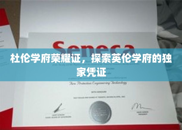 解锁杜伦荣耀，揭秘英国名校的独特通行证
