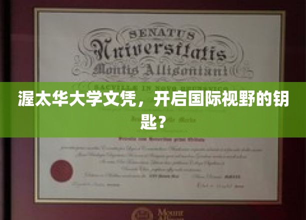 渥太华大学文凭，解锁全球视野的通行证