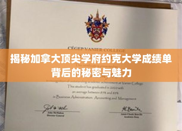 揭秘加拿大顶尖学府约克大学成绩单背后的秘密与魅力
