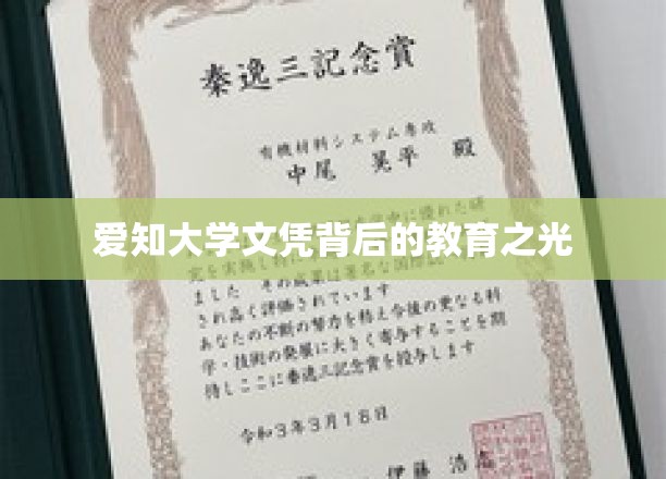 解码爱知大学，探寻文凭背后的璀璨教育星辉