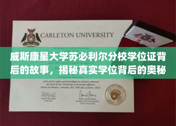 探寻威斯康星大学苏必利尔分校学位证背后的传奇之旅
