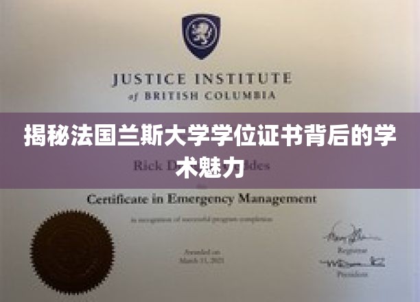 探寻法国兰斯大学学位证书的学术风采与传奇故事