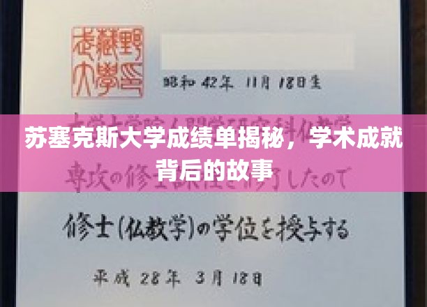 苏塞克斯精英之路，揭开学术辉煌背后的真实篇章