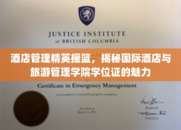 酒店管理精英摇篮，揭秘国际酒店与旅游管理学院学位证的魅力