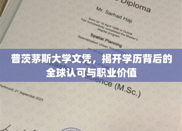 跨国认可背后的学位魅力，普茨茅斯大学文凭如何塑造国际职场影响力