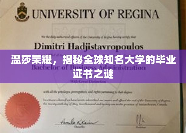 探寻温莎荣耀，揭秘世界名校毕业证书背后的秘密