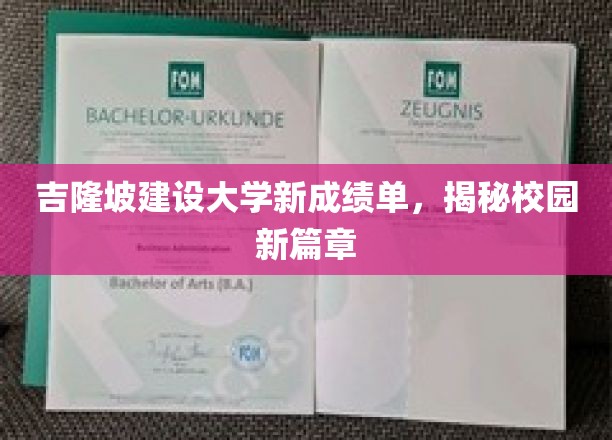 吉隆坡建设大学焕新颜，一睹校园变革新篇章