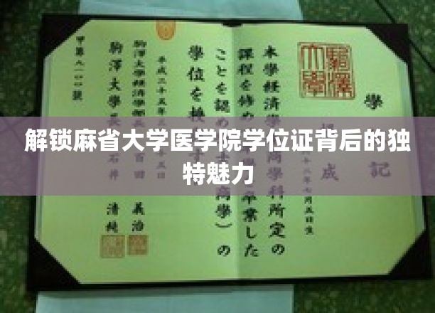 探索麻省大学医学院学位证的神秘光环
