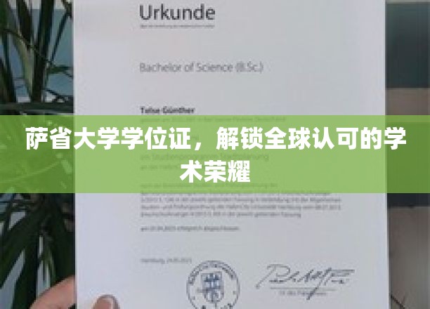 萨省大学学位证，开启国际认可的学术之旅