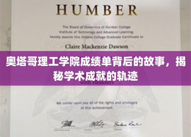 解码奥塔哥理工学院成绩单，探寻学子成就的幕后传奇