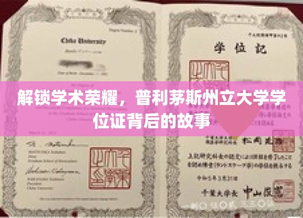 探寻普利茅斯荣耀，揭秘学位证书背后的学术传奇