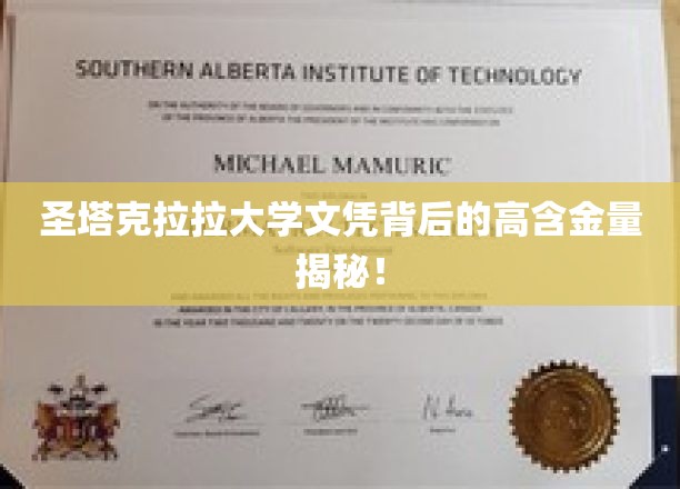 解码圣塔克拉拉大学文凭，名校光环下的价值内涵解析