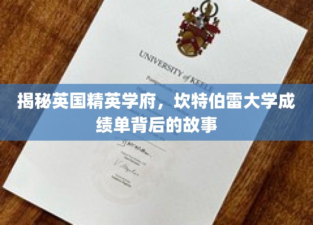 揭示英国精英学府，坎特伯雷大学成绩单背后的故事