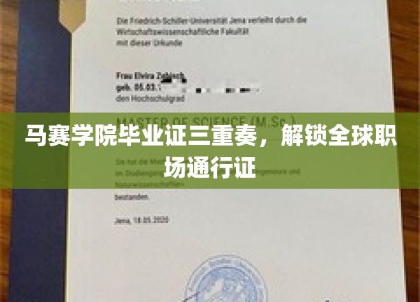 马赛学院毕业证三重奏，解锁全球职场通行证