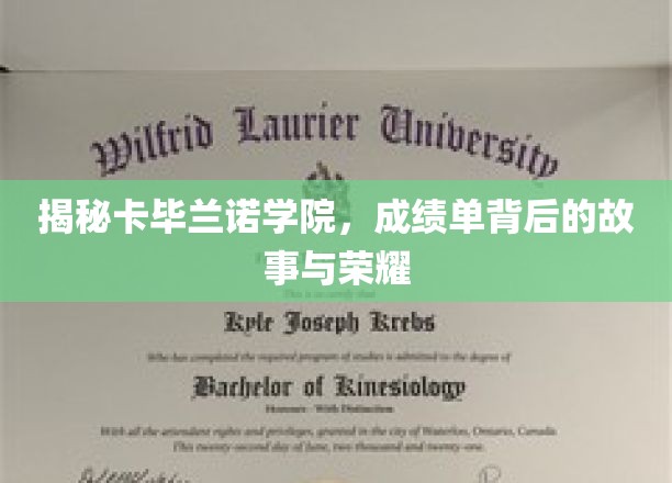 解码卡毕兰诺学院的荣耀轨迹，揭开成绩单背后的传奇篇章