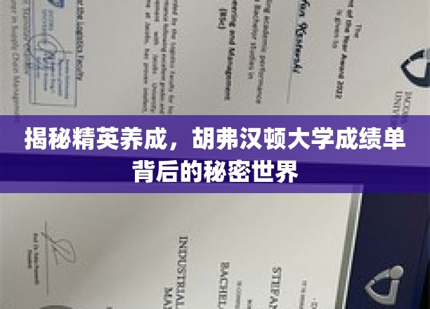 解码精英摇篮，胡弗汉顿大学成绩单背后的成长奥秘