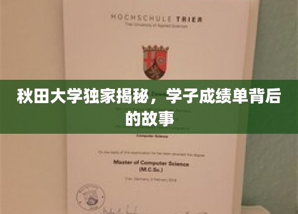 秋田学子成绩单背后，揭秘成长轨迹与奋斗历程