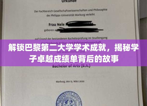 探寻巴黎第二大学卓越学子背后的传奇故事