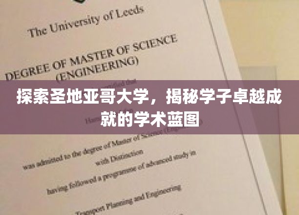 解码圣地亚哥大学，学子辉煌成就背后的学术奥秘