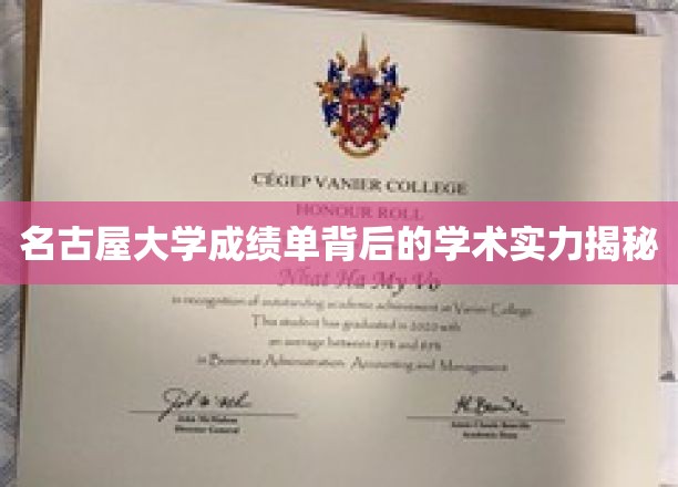 名古屋大学成绩单背后的学术实力揭秘