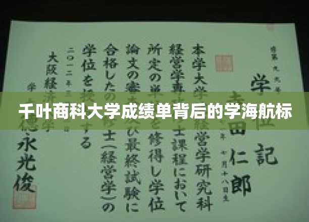 揭秘千叶商科大学成绩单背后的成长灯塔