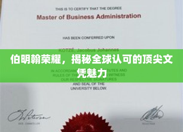伯明翰之光，揭秘全球认可的顶尖文凭背后的传奇魅力
