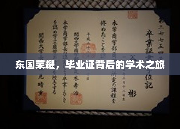 东国精英之路，揭秘毕业证背后的学术辉煌