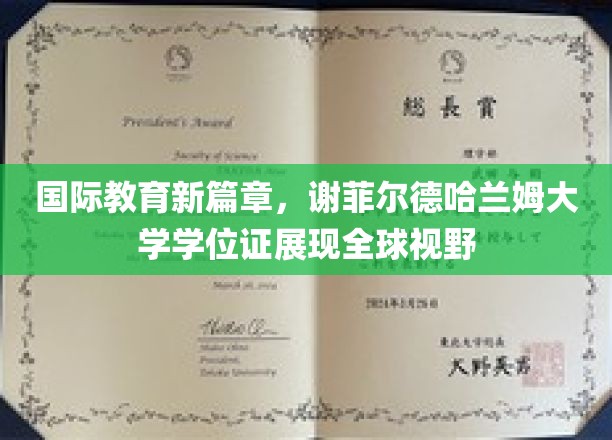 跨洋认证，谢菲尔德哈兰姆大学学位证引领国际教育新潮流