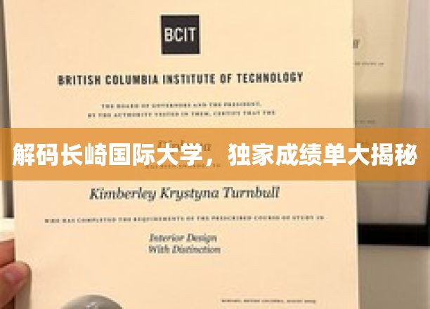 解码长崎国际大学，独家成绩单大揭秘
