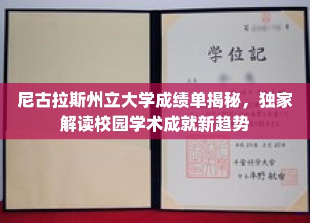尼古拉斯州立大学成绩单背后的学术风采，解码校园成绩新动向