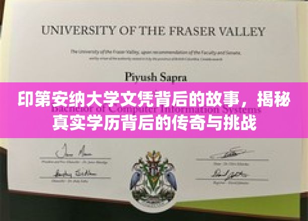 印第安纳大学学历之谜，传奇成就与求学之路揭秘