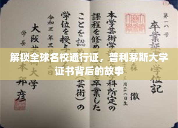 跨国教育通行证，揭秘普利茅斯大学证书的全球影响力