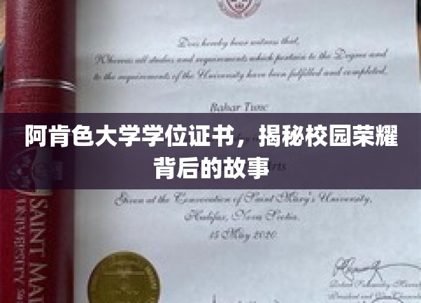 阿肯色大学学位证书，揭秘校园荣耀背后的故事