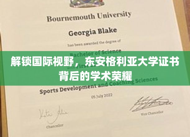 解锁国际视野，东安格利亚大学证书背后的学术荣耀