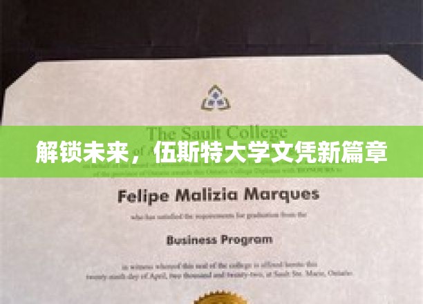 解锁未来，伍斯特大学文凭新篇章
