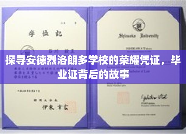 探寻安德烈洛朗多学校的荣耀凭证，毕业证背后的故事