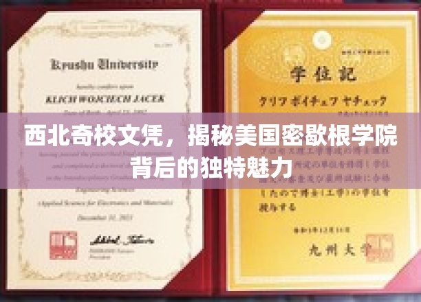 密歇根学院奇缘，揭秘西北奇校文凭的非凡吸引力