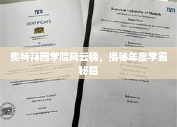 奥特拜因学院风云榜，揭秘年度学霸秘籍